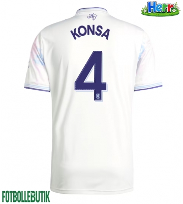 Aston Villa Ezri Konsa #4 Tredje Tröja 2025-26 Kortärmad